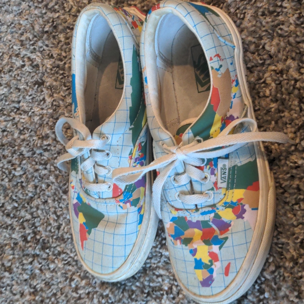Earth limited edition vans!
